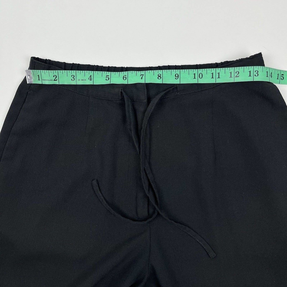 Pendleton Black Lightweight Elastic Tie Waist Wom… - image 8